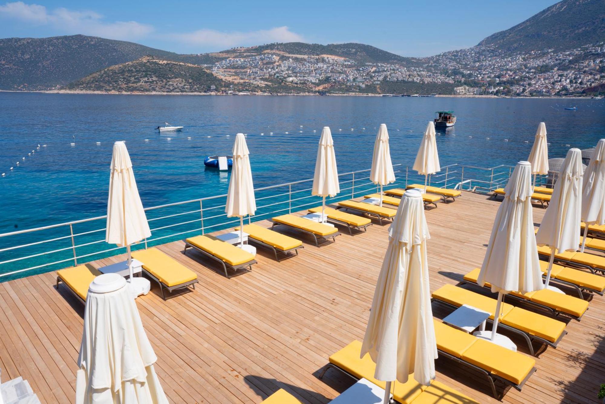 Greenbeach Hotel Kalkan Exterior foto